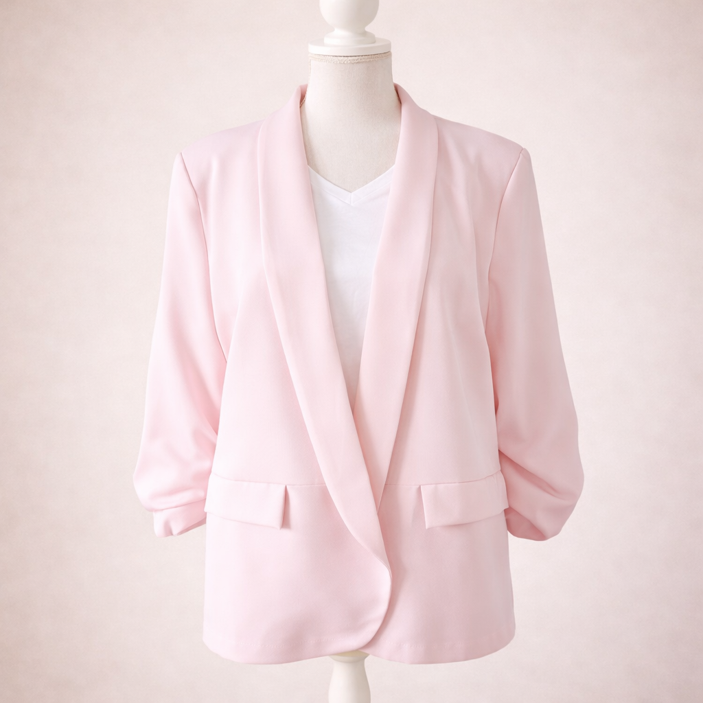 🌸 Blazer - Zacht Roze