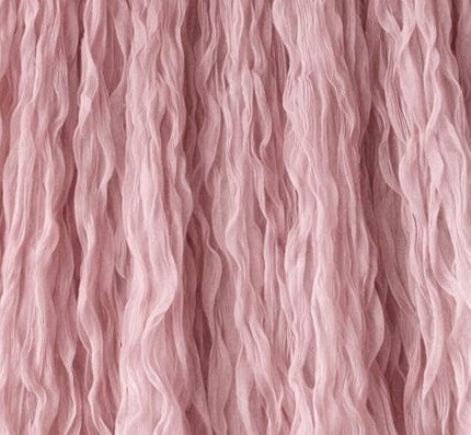 🌸 Bohemian Chiffon Maxi Rok – Roze