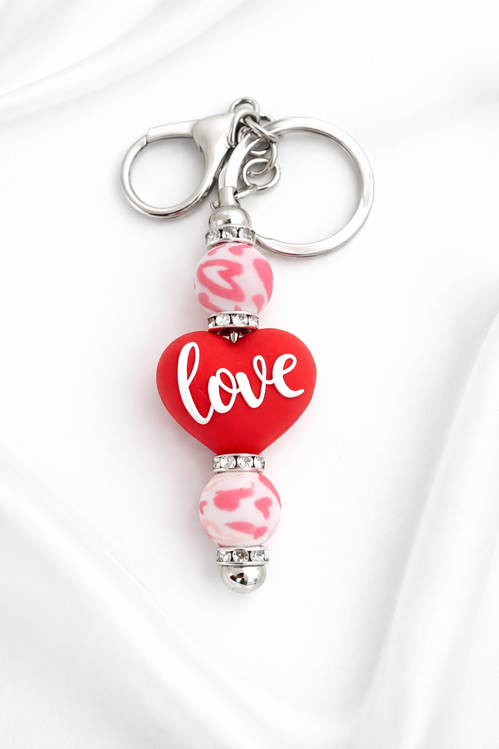 Handgemaakte Sleutelhanger Love